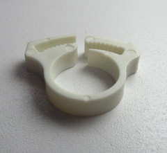 x5 SHC-32-GF ESSENTRA HEAVYDUTY WHITE Wire Cable Hose Reusable Clamp 17/32 19/32