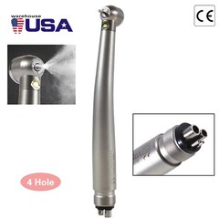 Dental LED E-Generator Fiber Optic High Speed Handpiece 4 Hole NSK Style