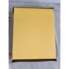 Vintage Duo-Tang Tan Double Pocket Portfolios 25 Count 50125-44 Made in US