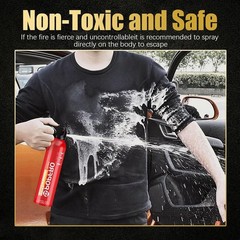 4 In1 Fire Extinguisher with Mount Fire Extinguishers for the House/Car/Kitchen