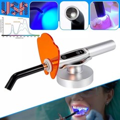 Dental Wireless Cordless LED Cure Curing Light Lamp 2000mw 5W Tool Resin Cure US