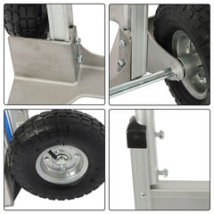 Aluminum 500Lbs Hand Truck Magliner Trolley Dolly Diecast Nose Plate 14″×7-1/2″