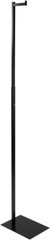 Single Costumer Clothing Display Stand Black Valet 72″ Garment Rack Adjustable