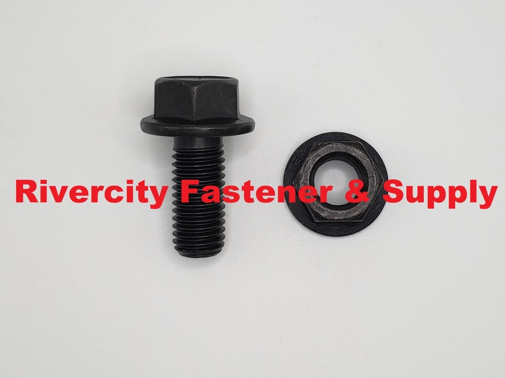 5/8-11×1-1/2 Grade 8 Flange Bolts 5/8 x 11 x 1.5 Screws 5/8×11 x 1-1/2″ With Nut