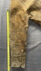 Vintage Weldmark Cowhide Leather Welding Jacket Brown Size L Back Buckle