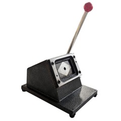 Intbuying New 86*54mm CR80 All Metal Manual PVC Business Card Die Cutter Machine