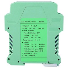 Analog Signal Isolator 4-20mA 0-10V 0/1-5V Transmitter Isolation Converter DC24V
