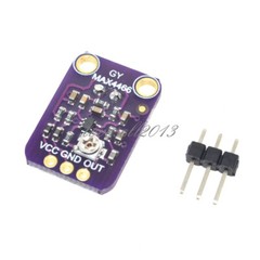 MAX4466 Electret Microphone Amplifier with Adjustable Gain for Arduino