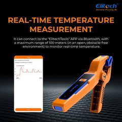 Elitech Temperature Clamp for Digital Manifold Gauge LMG-10/LMG-10W/EMG-20V/40V