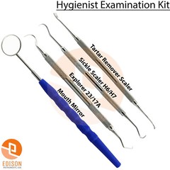 Dental Hygienist Examination Set Dentist Students Tooth Inspection Instruments