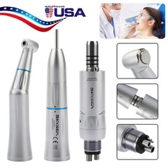 Dental Internal Water Low Speed Handpiece Contra Straight Air Motor 4H Kit EI-M4