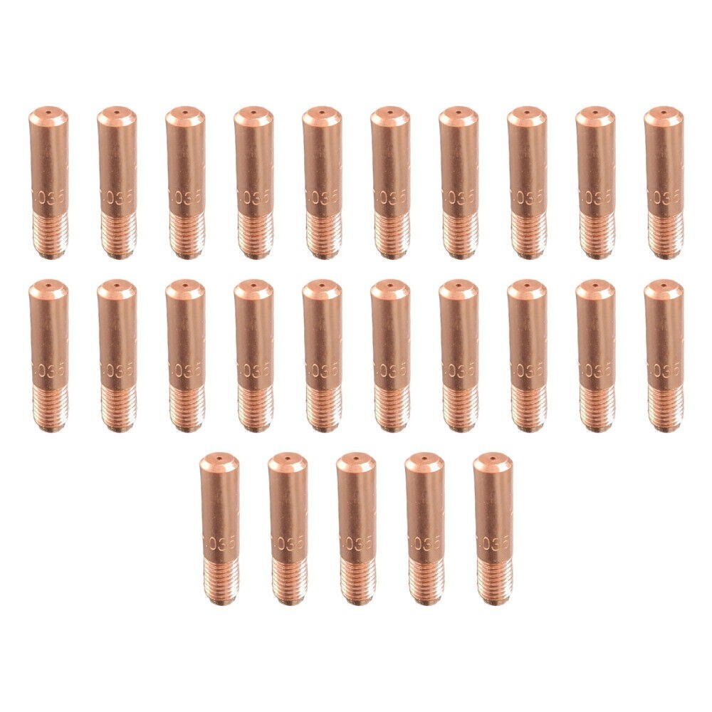 25 pcs Contact Tips .035 for MIG Gun fit Miller Millermatic 252 Pre 2019