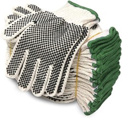 Cotton Polyester String Knit Shell Safety Protection Work Gloves for Painter …