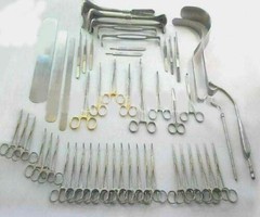 Basic Laparotomy Set 104 Pcs Surgical Instruments Surgery Medical Abdominal Gold