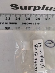 FP-12 .75 IN. PLUG, WHITE