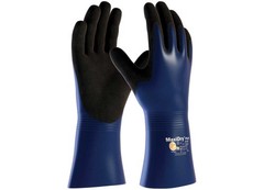 PIP Nitrile Coated Gloves Nylon Elastane Liner Non-Slip Blue Medium 12 Pair/Pack