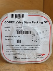 Gore DP06-05 6MM X 5M VALVE STEM PACKING