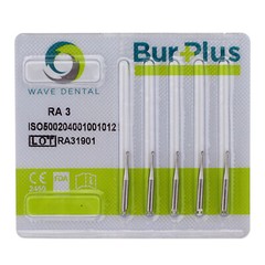 WAVE Dental Round Burs Latch RA 1 2 3 4 5 6 7 8 Carbide Slow Speed Midwest LA