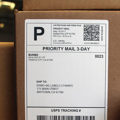 Compatible with DYMO Labelwriter 4XL 4″ X 6″ Shipping Label 1744907, White (220