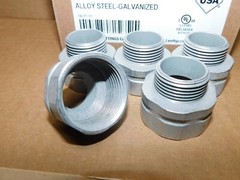 5 NEW 3/4″ To 1″ Inch Male to Female Conduit Enlarger Reducer Adapter USA Made