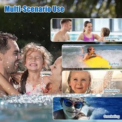 Reusable Silicone Ear Plugs Noise Cancelling Earplugs Protector Study Sleep Swim