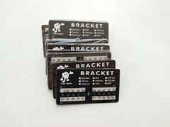 50Sets Mini MBT 022 Slot Hooks 345 Dental Orthodontics Brackets Mesh Base