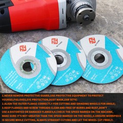 4.5″ 115mm Angle Grinder Cutting Discs – Thin Cut Off Wheels Disks for Metal