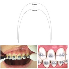 AZDENT arcos de ortodoncia niti super elástico rectángulos ovoide dental USA