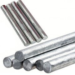 Round Zinc Bar 99.9% Pure Zinc Rod, Marine Anticorrosion, Pure Metal Zinc Anode