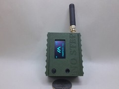 Meshtastic Node READY TO USE Heltec V3 Radio w/custom case 2000mah battery GREEN