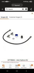 Fill-Rite 700kth1067 Kit, Anti Siphon Breaker Tubing Kit