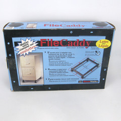 Steelworks File Caddy For Vertical Metal File Cabinets Letter Legal Adjustable