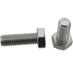 M6 M8 Left Hand Thread Hex Bolts 304 Stainless Steel Hexagon Head Screws DIN 933
