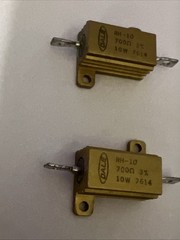 Dale RH-10 Wirewound Power Resistor 700 Ohms 10 Watts 3% tolerance New Lot 2