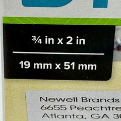 Genuine Dymo 30578 Labelwriter Return Address Label 3/4″ x 2″ 400 Labels