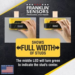 Franklin Sensors ProSensor M150/X990 Stud Finder w/ Live Wire Detection 9-Sensor