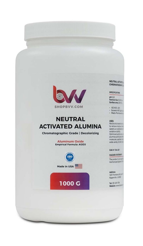 BVV Neutral Activated Alumina Chromatographic Grade (50-200um)