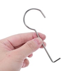 10Pcs Reusable Stainless Steel Shower and Floor Drain Lifting Hooks for Home Use