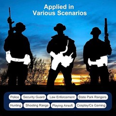 10in1 Tactical Duty Belt Set – Molle Modular System for Police Security Hunting