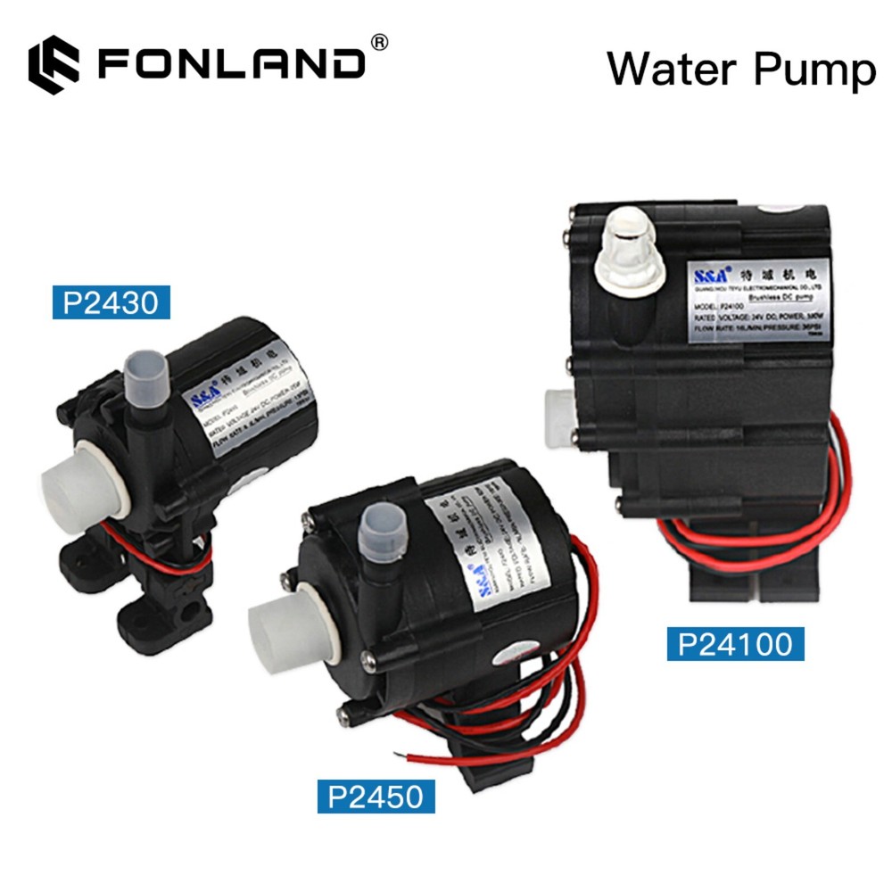 S&A 30W 50W 100W Water Pump P2430 P2450 for Industrial Chiller CW-5000 CW-3000