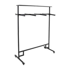 Clothing Display Rack, Floor Standing Garment Rack, 8 Arms Clothing Rack