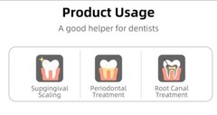for Cavitron Dental Ultrasonic Scaler fit EMS +Handpiece+Tips+Bottles SK-E1 UPS