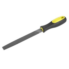 6″ Second Cut Grade High Carbon Hardened Steel Flat Mill File Handle