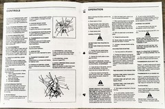Iseki TX1502 TX1504 TX1704 Bolens G152 G154 G174 Tractor Operators Manual Owners