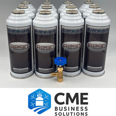 Enviro-Safe® R290 Refrigerant – EPA Approved, Safe, and Efficient Cooling, 12tap