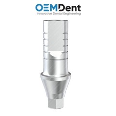 Straight Shoulder Abutment Conical Connection RP Nobel Active®️ Compatible