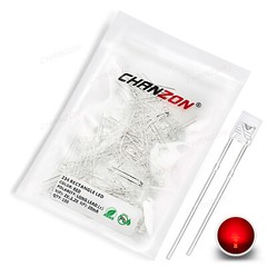 100pcs 2x3x4 2x5x7 5x4x6 mm Rectangle Square Oval Clear Diffused Color LED Diode