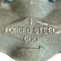 SWI 1″ 600# Flanged Forged Steel Globe Valve A105N Body CR13 Stem & Disc