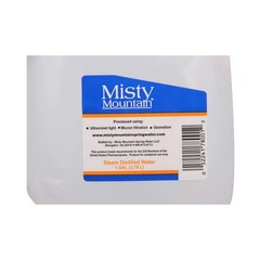 Distilled Water 1 Gallon 680648 Plastic Jug Misty Mountain – Case Of 3