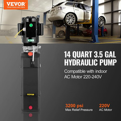 Hydraulic Pump 2950 PSI 60HZ Hydraulic Power Unit 3 HP 220V Hydraulic Power Pack